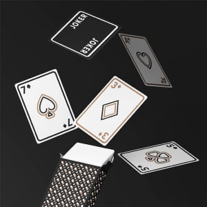 Луксозни карти за игра Hugo Boss Iconic Black – 2 тестета - Img 4