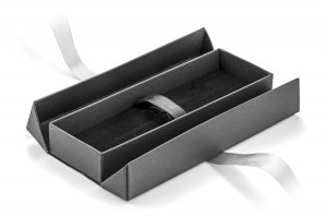 Подаръчна кутия за химикалка сребро - Img 2