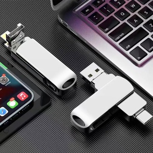 Флаш памет OTG 64GB – 3 in 1 – iTwist Black - Img 11