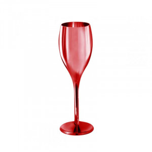 Чаша за Шампанско 150мл Flute Shine Red - Img 1