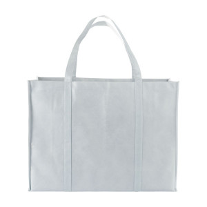 Голяма пазарска чанта Grandi White - Img 2