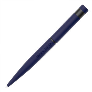 Луксозна химикалка със софт покритие Hugo Boss Loop Matt Blue - Img 4
