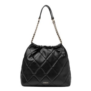 Луксознa дамска чанта Cacharel Ambre Black - Img 2
