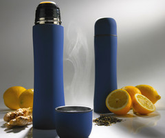 Термос 500мл от Неръждаема стомана BPA Free Orange - Img 4