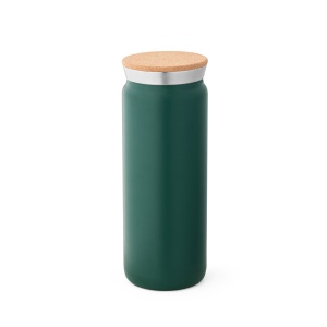 Термо бутилка LAVINE 600 и коркова капачка Beige - Img 6