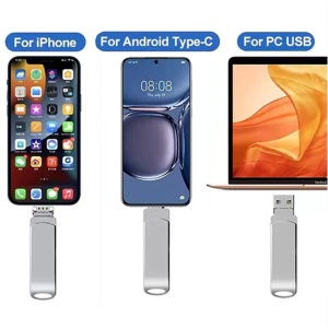 Флаш памет OTG 64GB – 3 in 1 – iTwist Black - Img 12