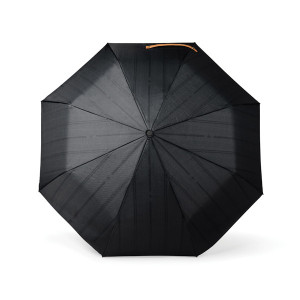 Чадър сгъваем VINGA Bosler AWARE™ recycled pet 21" Black - Img 3