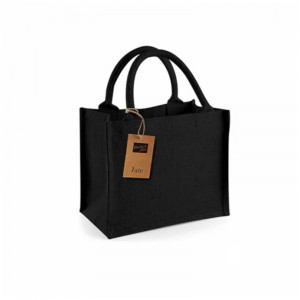 Чанта за плаж Jute Mini Black - Img 1