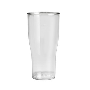Чаша за Бира 520мл Сертифициран материал SAN BIERGLAS Прозрачна - Img 2