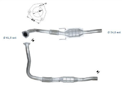 Catalizator Opel Vectra C 2002-2008