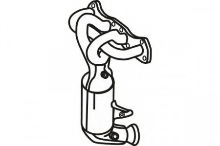 Catalizator Peugeot 207 2007-2012