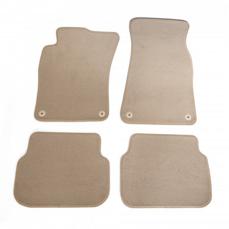 Covorase auto mocheta (bej) Smart ForFour I, caroserie Hatchback, fabricatie 2004 - 2006