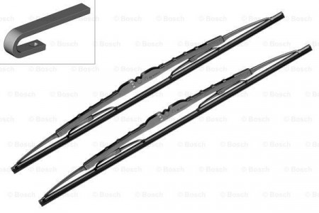 Set stergatoare parbriz BOSCH Aerotwin Retrofit Toyota Hilux VIII 2015 - 2018