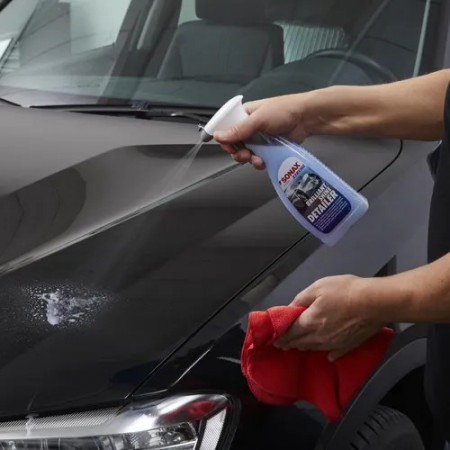Solutie dressing exterior plus laveta Sonax