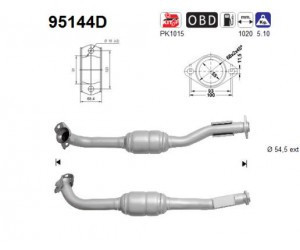 Catalizator Toyota Hi-Lux II Pick-Up 2001-2005