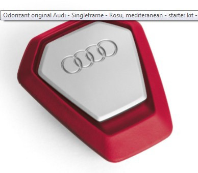 Odorizant original Audi Singleframe Rosu