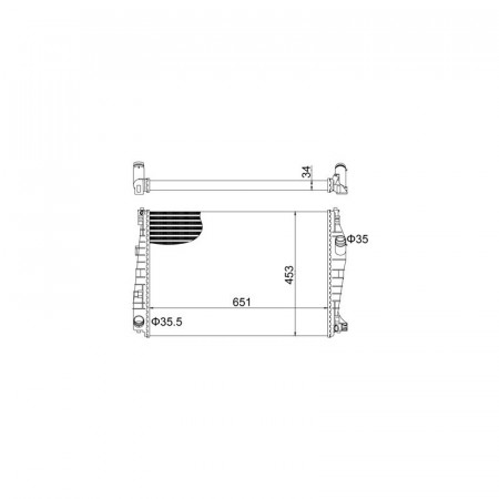 Radiator racire ALFA ROMEO 159 2005-2011