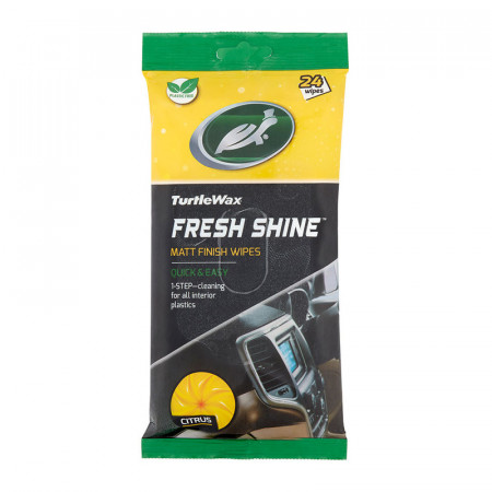 Servetele Umede Bord Efect Mat Citrus 24 Buc Turtle Wax