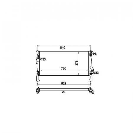 Radiator racire FORD TRANSIT 2006-2014