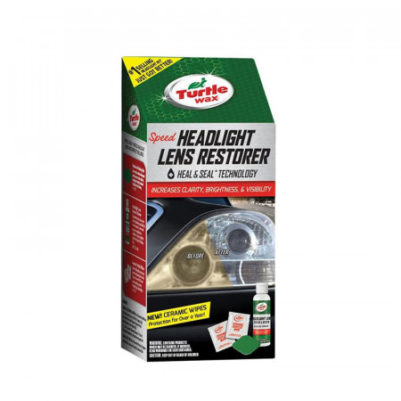 Kit Restaurare Faruri 240Ml Turtle Wax