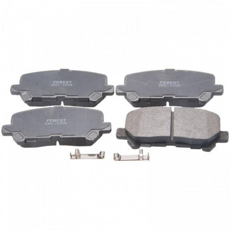 Set plăcuțe, frână disc, spate - kit ISUZU MU-X 2013-