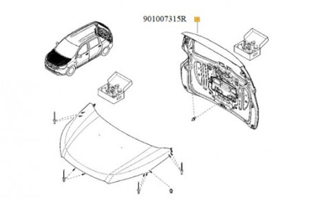 Hayon Dacia Lodgy