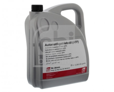 Ulei transmisie automata Febi 36449 rosu ATF 5L