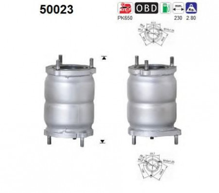 Catalizator Chevrolet Lacetti 2005-2010
