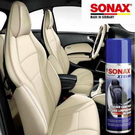 Spuma pentru curatarea tapiteriei din piele Sonax 250 ml