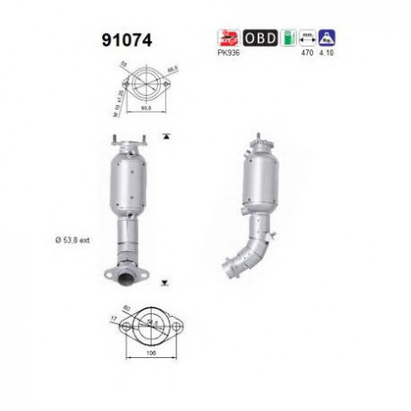 Catalizator Suzuki Grand Vitara II 2005-2015