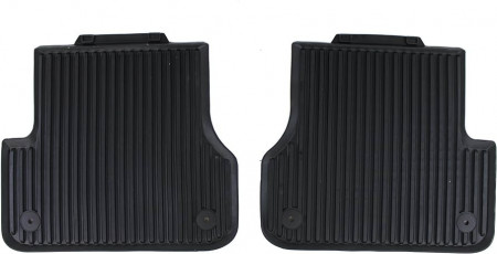 Set 2 covorase auto cauciuc spate originale AUDI A8 2012-2023