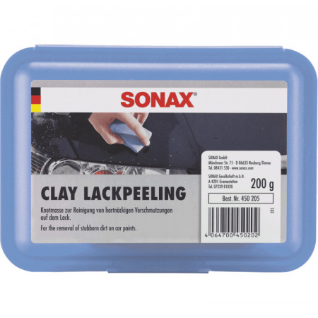 Argila pentru inlaturarea excesului de impuritati SONAX 200 gr.