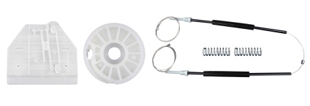 Kit macara geam Spate Stanga Audi A6 C6 Typ 4F 2005–2011