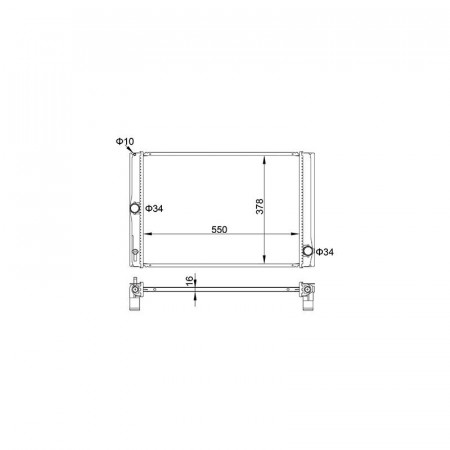 Radiator racire TOYOTA AURIS 2007-2012