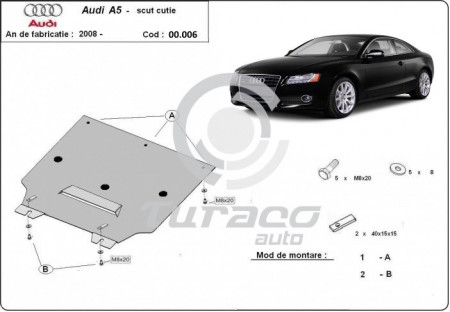 Scut metalic cutie de viteze Audi A5