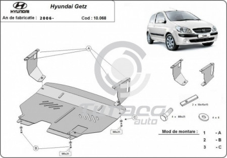 Scut motor metalic Hyundai Getz