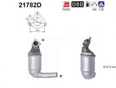 Catalizator Opel Corsa D 2006-2014