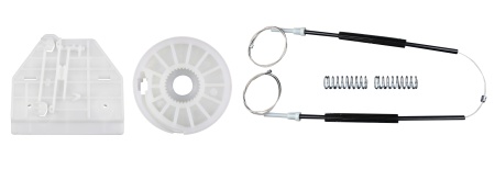 Kit macara geam Spate Dreapta Audi A6 C6 Typ 4F 2005–2011