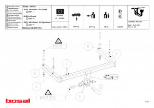 Carlig remorcare Audi A5 - Img 3