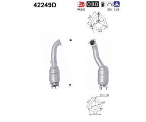 Catalizator Audi A6 2004-2011