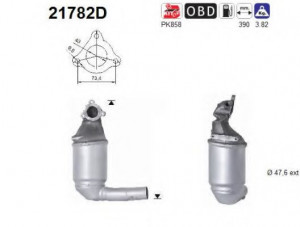Catalizator Opel Astra H 2005-2010 - Img 2