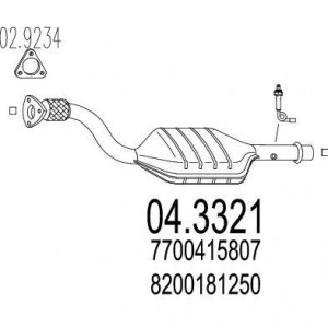 Catalizator Renault Kangoo 2001 - 2003 - Img 2