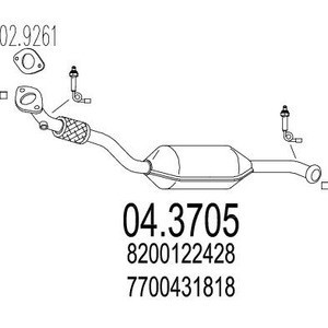 Catalizator Renault Twingo I 1998-2007