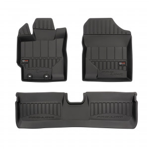 Covorase tip tavita 3D Toyota Yaris III, caroserie Hatchback, fabricatie 09.2011 - 08.2020
