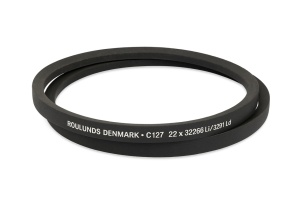 Curea trapezoidală Roulunds – Profil C127 (22×3226 Li / 3291 Ld)