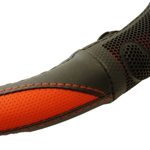 Husa Volan Piele Ecologica Rosu 37- 39 Cm Umbrella - Img 2
