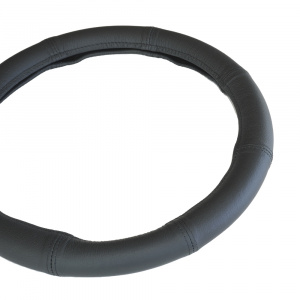 HUSA VOLAN PIELE NATURALA NEGRU 35-36 CM