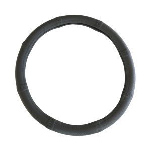 HUSA VOLAN PIELE NATURALA NEGRU 49-50 CM
