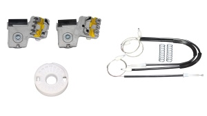 Kit macara geam Fata Dreapta Suporturi metalice Golf 4 1998-2004