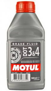 Lichid frana Motul DOT 3 & DOT 4 BRAKE FLUID 500ML